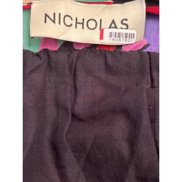 Nicholas Myla Maxi Dress in Multicolor 2 Womens Long Floral Gown - Picture 8 of 16